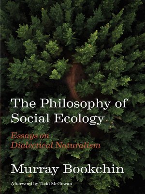 cover image of The Philosophy of Social Ecology